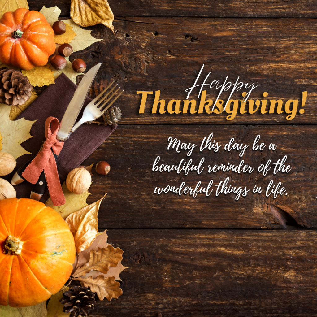 Happy Thanksgiving